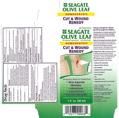 Carton (Olive Leaf Cut And Wound Remedy Full Image (use))